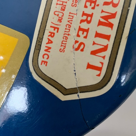 VINTAGE LACQUERWARE | Bar Snack Container. Liquor themed. - Picture 5 of 8